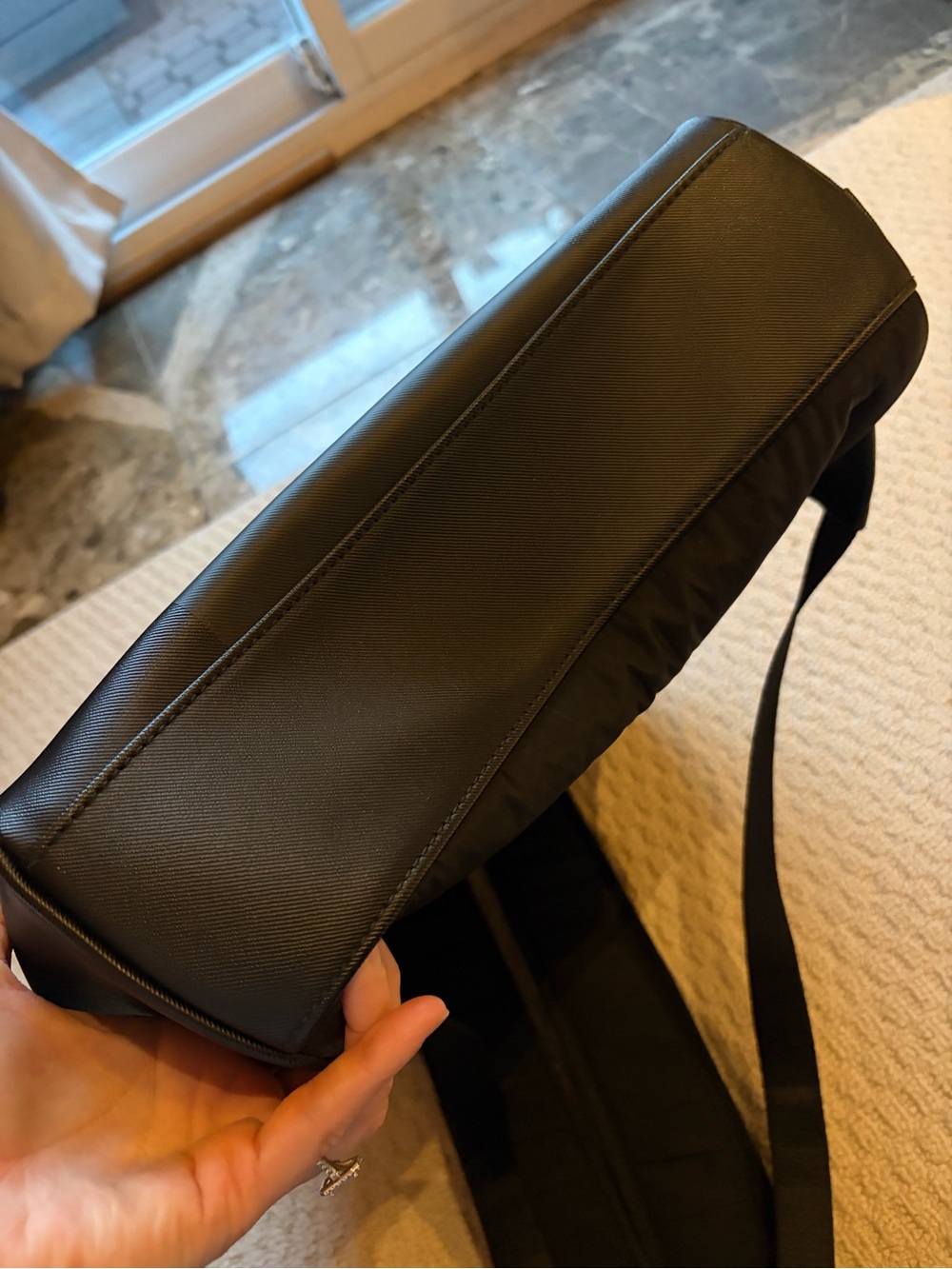 Armani Leather Backpack - Picture 2 of 6